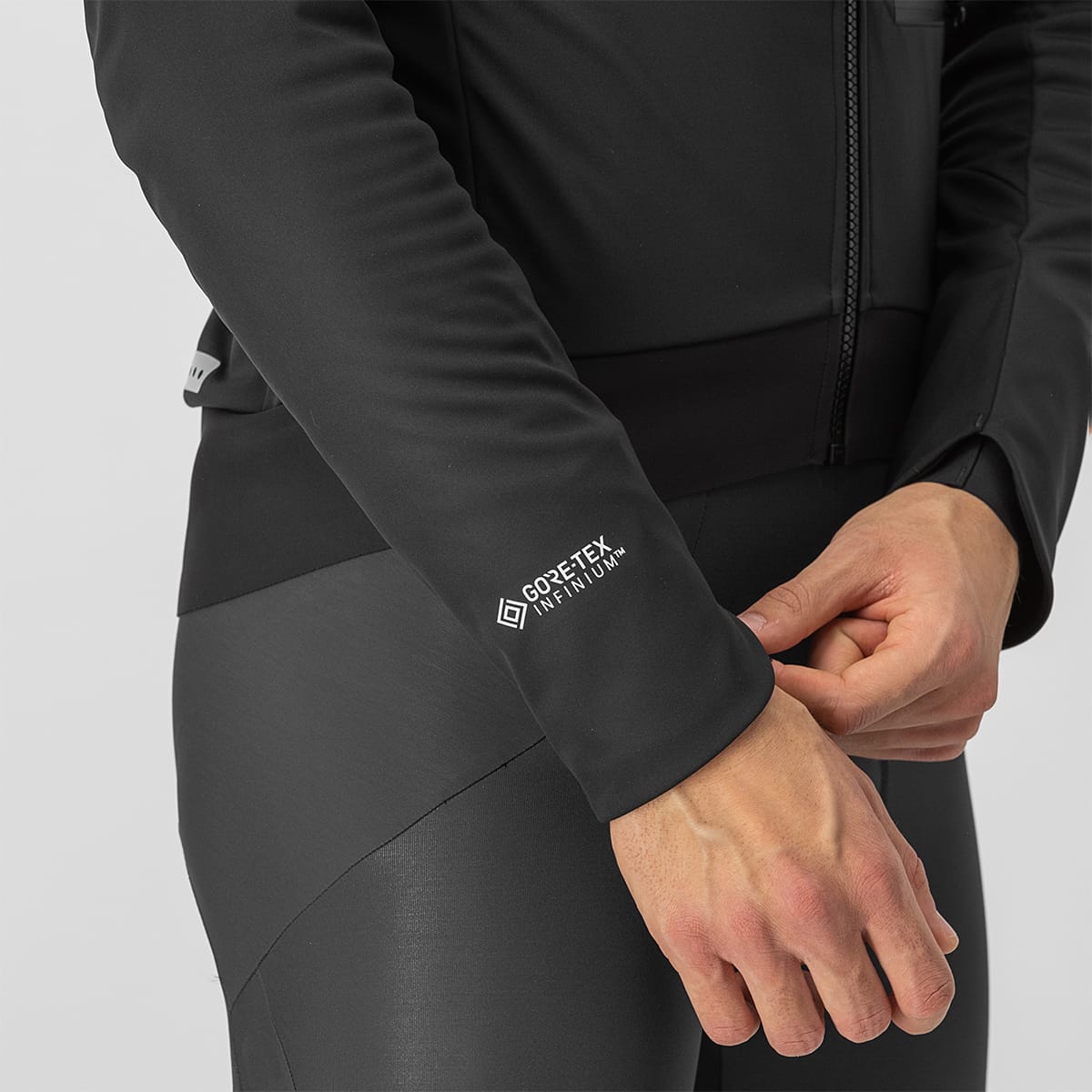 CASTELLI ALPHA DOPPIO ROS Jacket Black/Reflex
