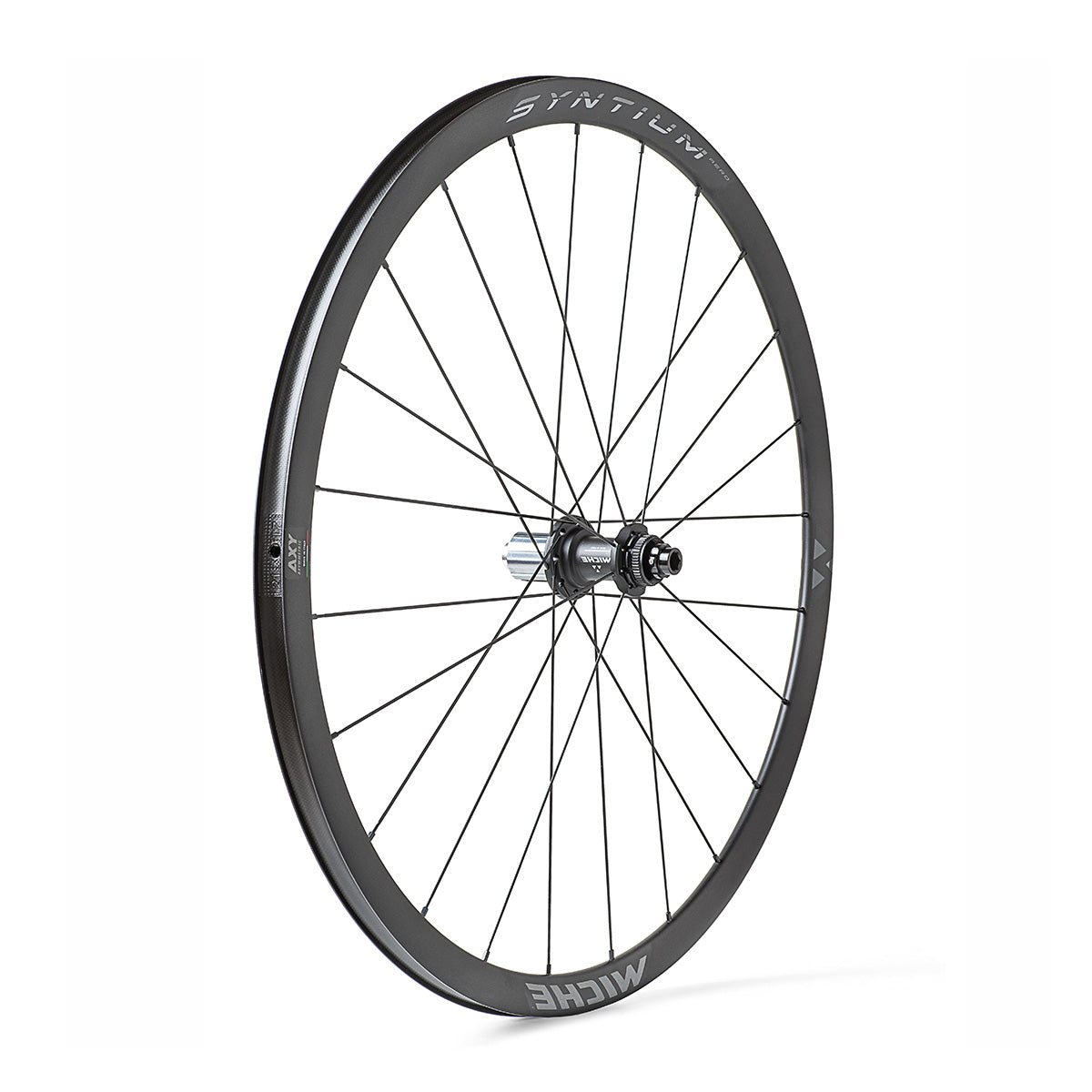 Pair of MICHE SYNTIUM AERO DISC Tubeless Ready Wheels (Center Lock)