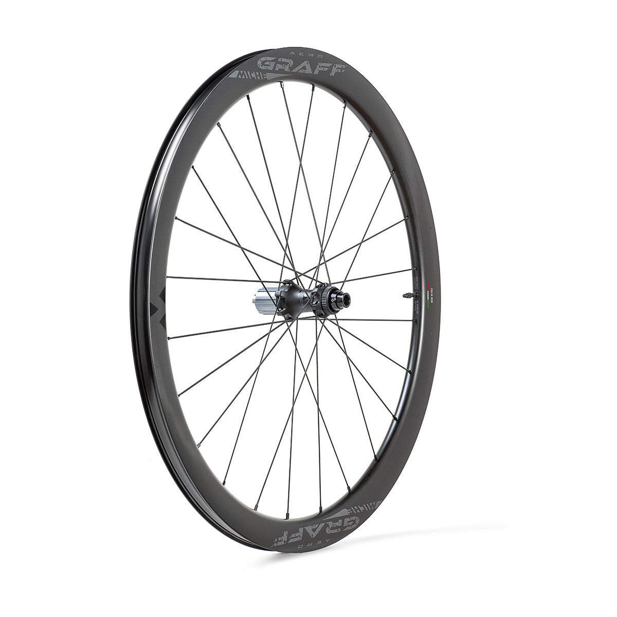 Ζεύγος τροχών MICHE GRAFF AERO DISC Tubeless Ready (Κεντρικό κλείδωμα)