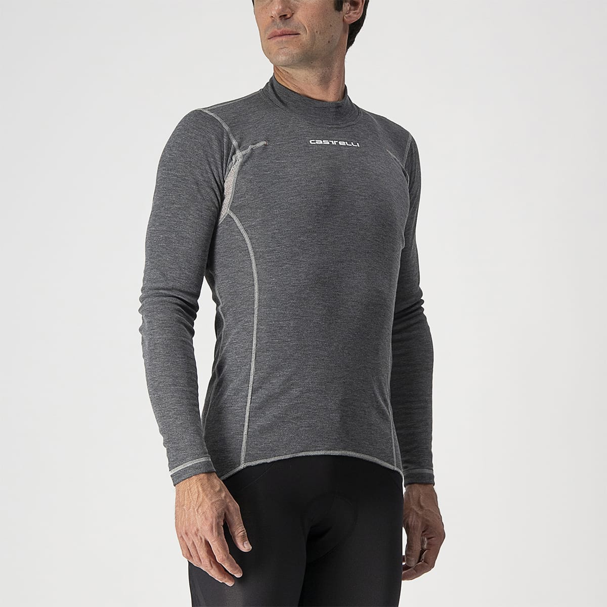 CASTELLI FLANDERS WARM Μακρυμάνικο εσώρουχο Γκρι
