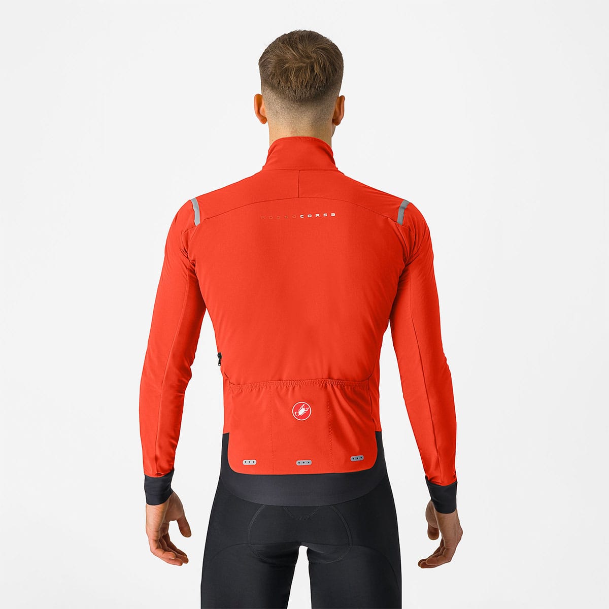 CASTELLI ALPHA FLIGHT ROS Μπουφάν Κόκκινο
