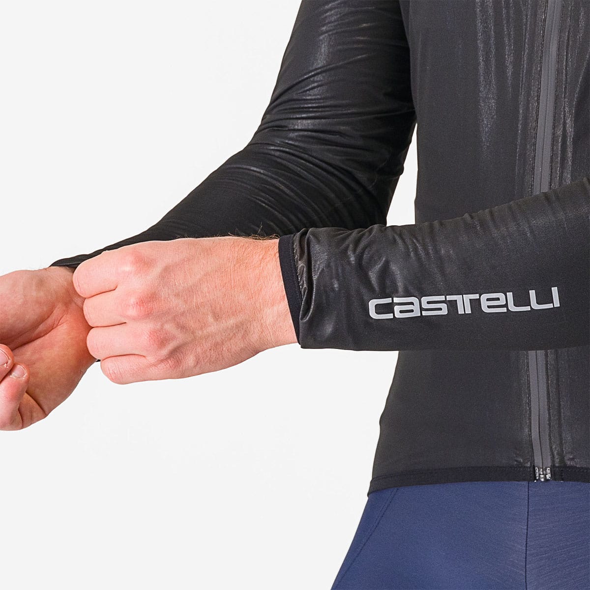 CASTELLI SQUALL SHELL μπουφάν Μαύρο/γκρι