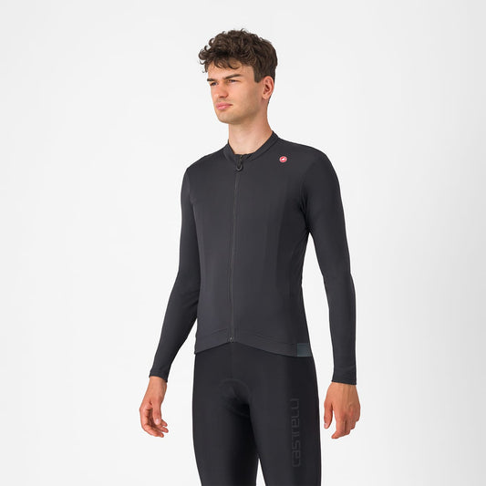 CASTELLI ESPRESSO THERMAL Μακρυμάνικο Jersey Μαύρο