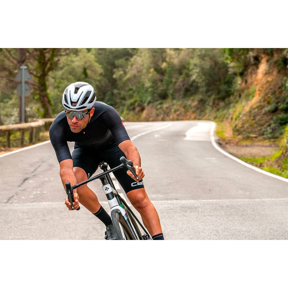 KASK ELEMENTO κράνος δρόμου λευκό