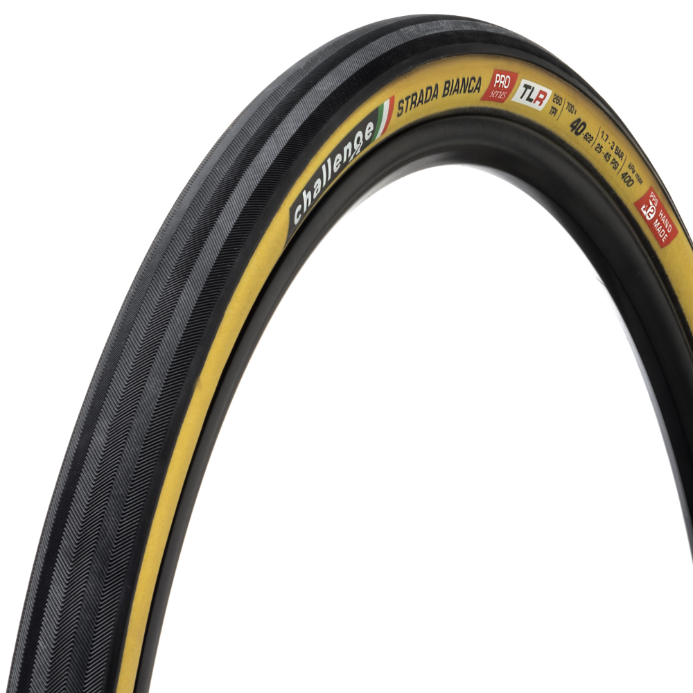 Ελαστικό CHALLENGE STRADA BIANCA 700x40c Tubeless Ready Μπεζ