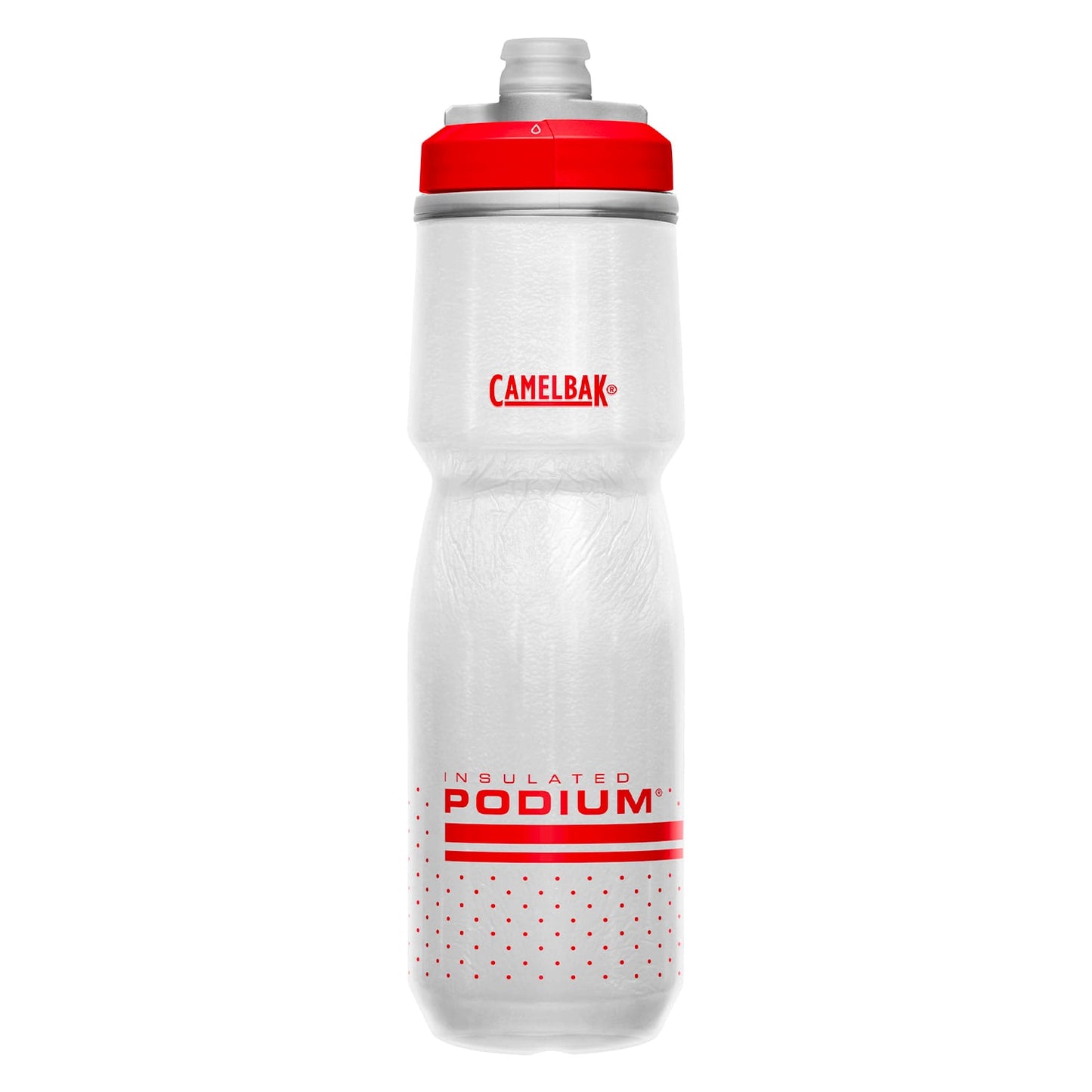 Θερμικό μπουκάλι CAMELBAK PODIUM CHILL Λευκό / Κόκκινο