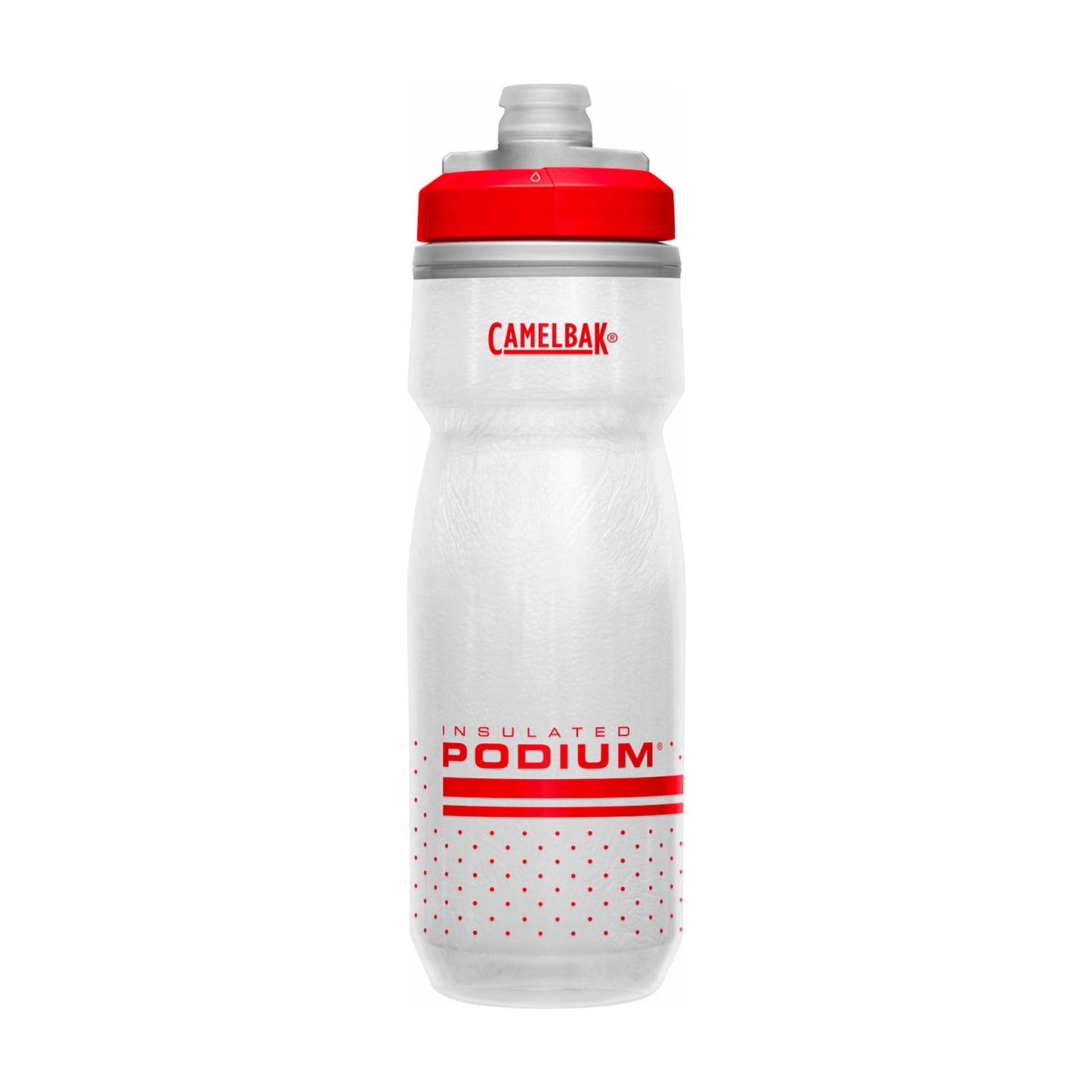 Θερμικό μπουκάλι CAMELBAK PODIUM CHILL Λευκό / Κόκκινο