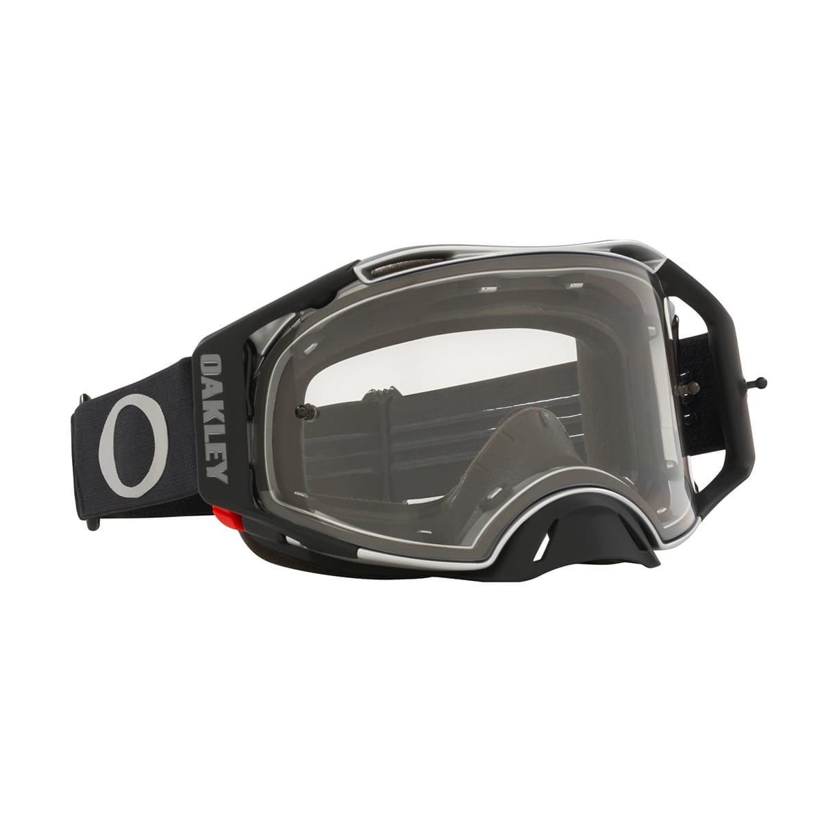OAKLEY AIRBRAKE MX Tuff Blocks Μαύρο Gunmetal Clear γυαλί