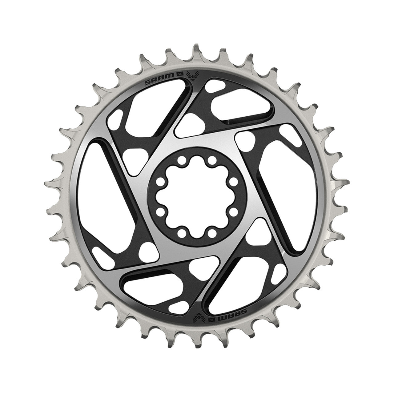 SRAM XX-SL T-TYPE EAGLE BOOST 12V Direct Mount 3mm Offset Mono Chainring Μαύρο/Ασημί