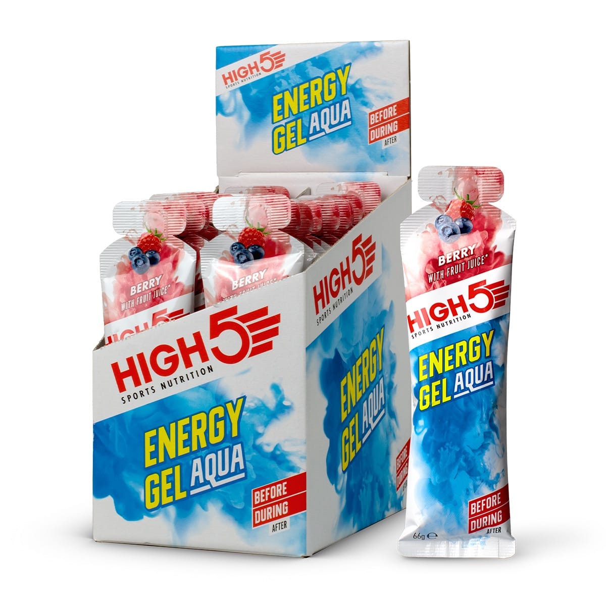 HIGH5 ENERGY GEL Aqua (66g) Κόκκινα φρούτα