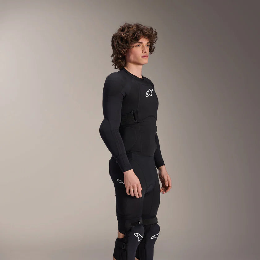 ALPINESTARS A-IMPACT PLASMA Μακρύ μανίκι μαύρο/λευκό προστατευτικό γιλέκο