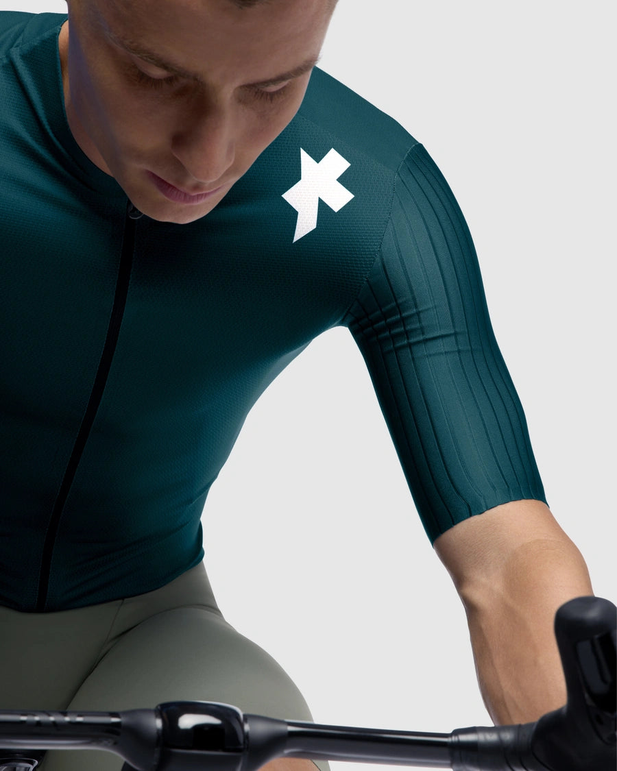 ASSOS EQUIPE RS S11 Short Sleeve Petrol Jersey
