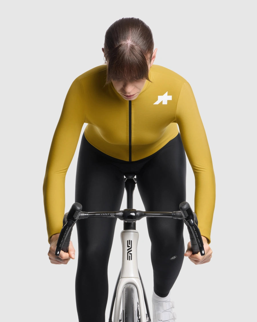 ASSOS MILLE GT SPRING FALL S11 Γυναικείο μακρυμάνικο Jersey Κίτρινο