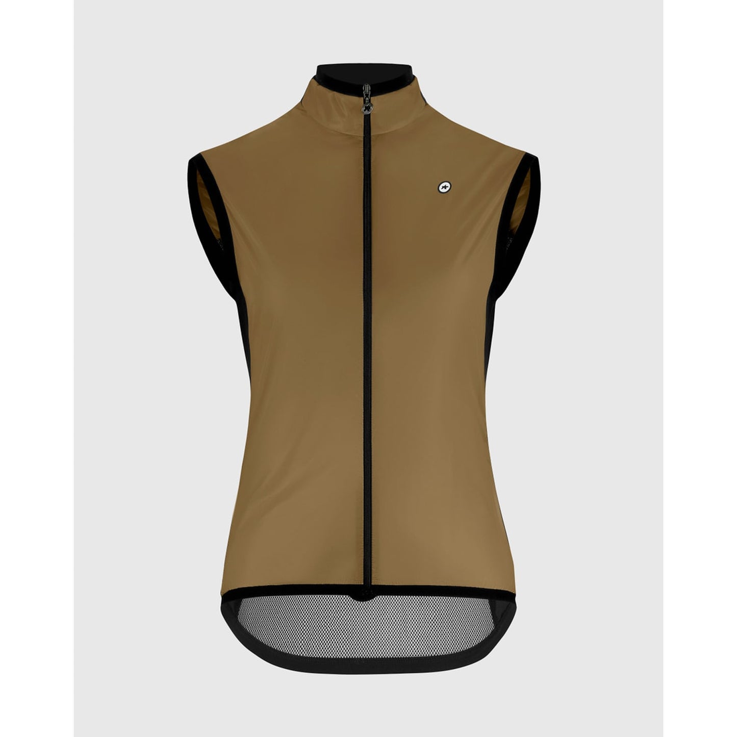 ASSOS UMA GT WIND C2 Γυναικείο καφέ αμάνικο μπουφάν χωρίς μανίκια