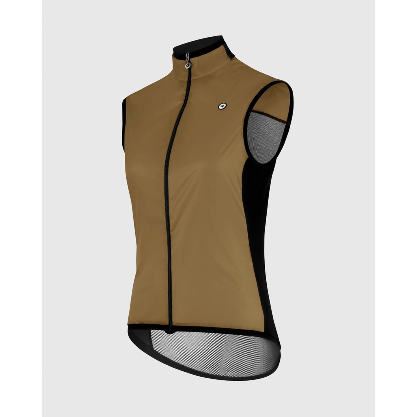 ASSOS UMA GT WIND C2 Γυναικείο καφέ αμάνικο μπουφάν χωρίς μανίκια