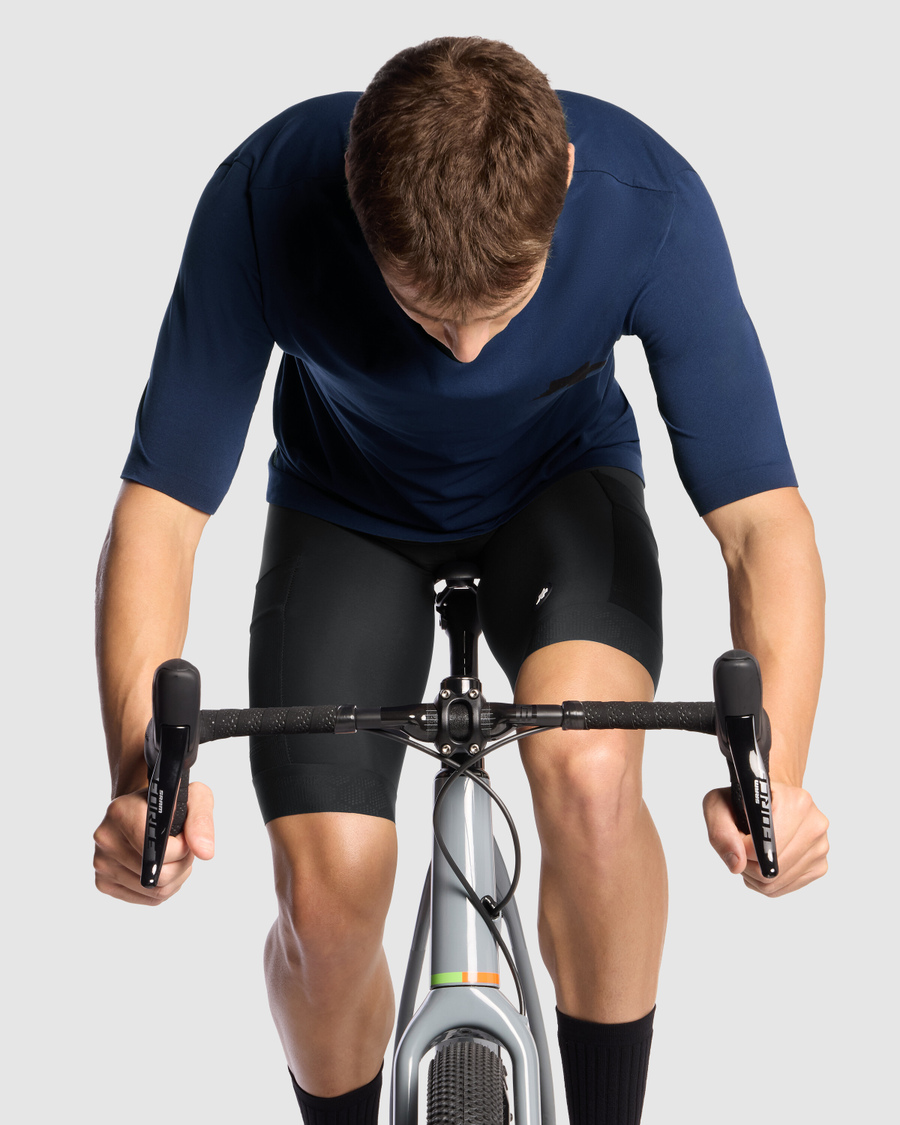 ASSOS TACTICA TECH T5 Κοντομάνικο Jersey Μπλε