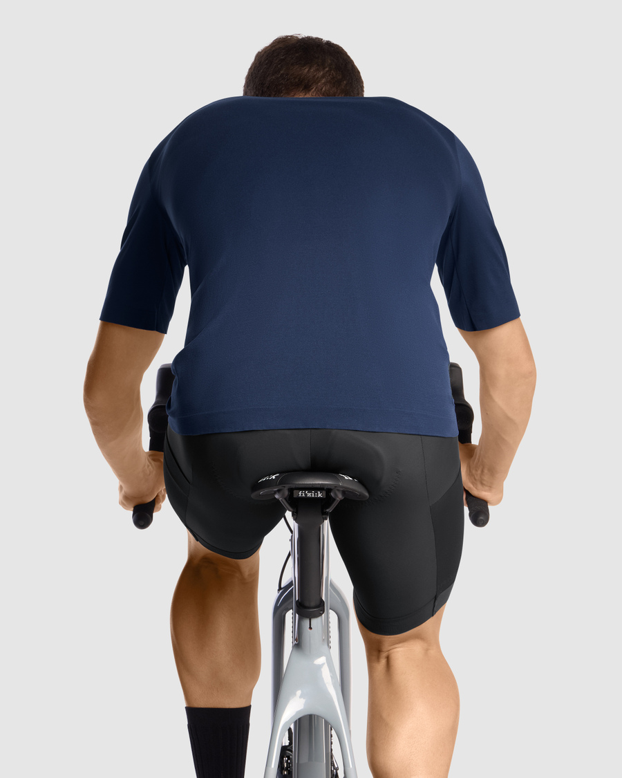 ASSOS TACTICA TECH T5 Κοντομάνικο Jersey Μπλε