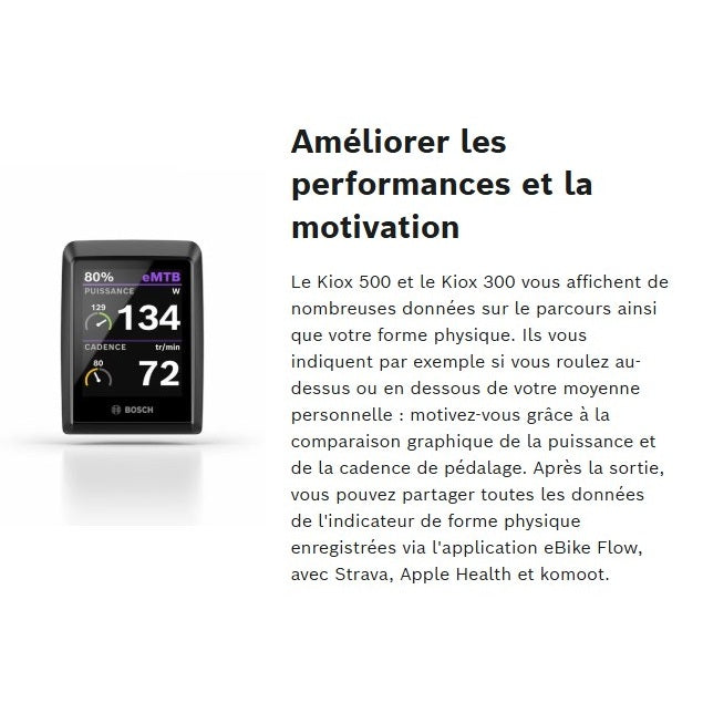 BOSCH KIOX 300 display