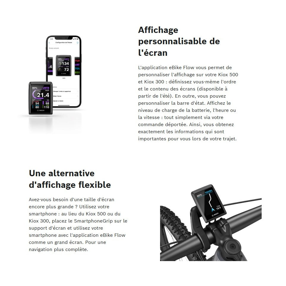 BOSCH KIOX 300 display