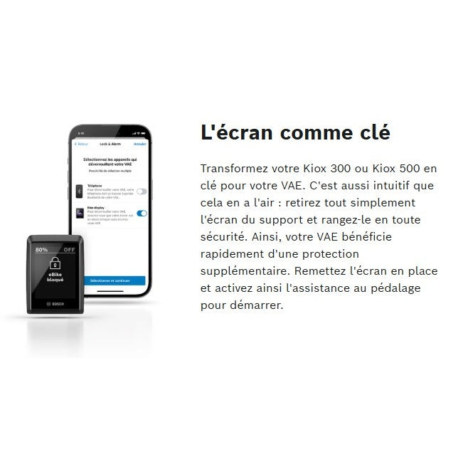 BOSCH KIOX 300 display