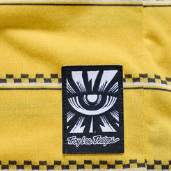 TROY LEE DESIGNSSKYLINE FAKIE RIDE Jersey κοντομάνικο κίτρινο