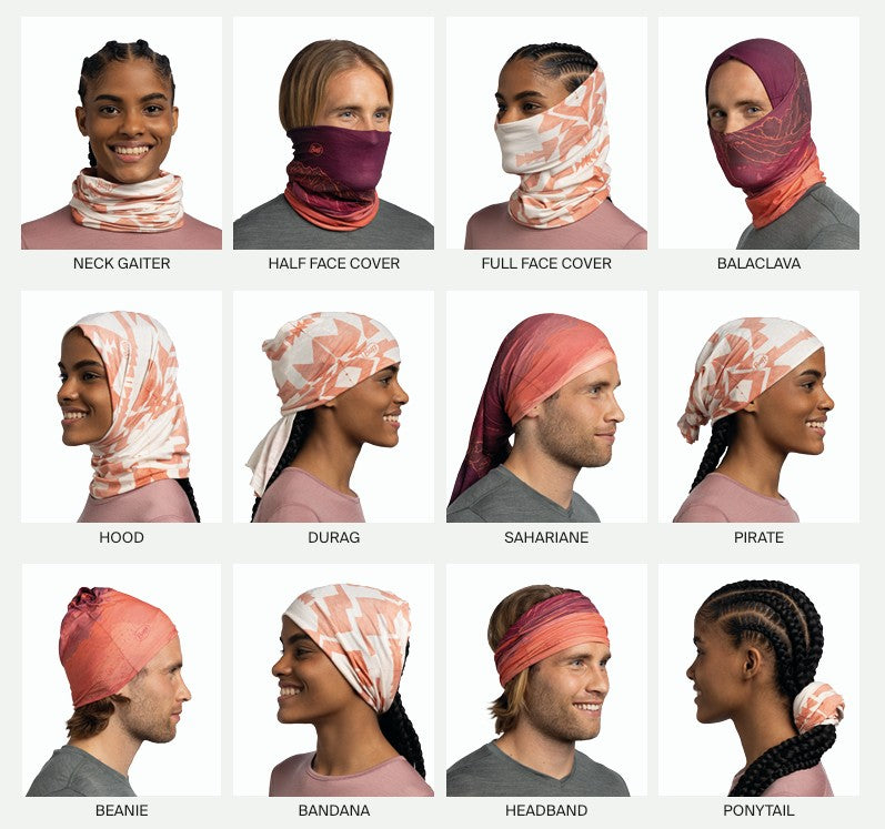 BUFF ORIGINAL ECOSTRETCH Speed Choker Γκρι