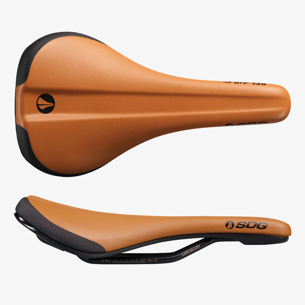 SDG BEL-AIR V3 Rails Lux Alloy σέλα καφέ/μαύρο