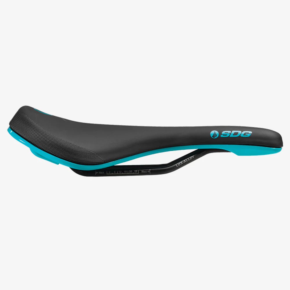 Σέλα SDG BEL-AIR V3 MAX Lux-Alloy Rails Μαύρο/Τυρκουάζ