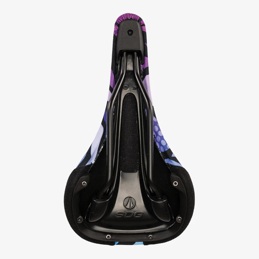 Σέλα SDG BEL-AIR V3 TERRA FIRMA Rails Lux Alloy Camo Violet