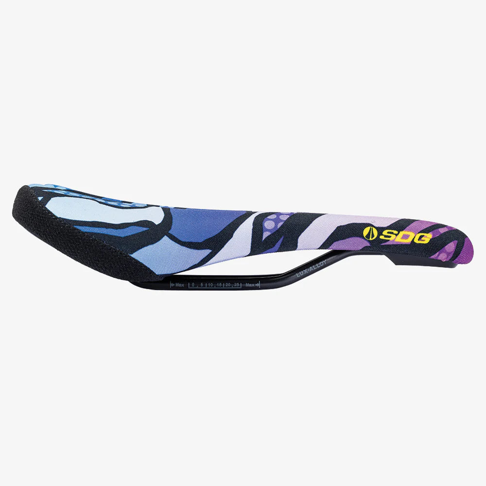 Σέλα SDG BEL-AIR V3 TERRA FIRMA Rails Lux Alloy Camo Violet