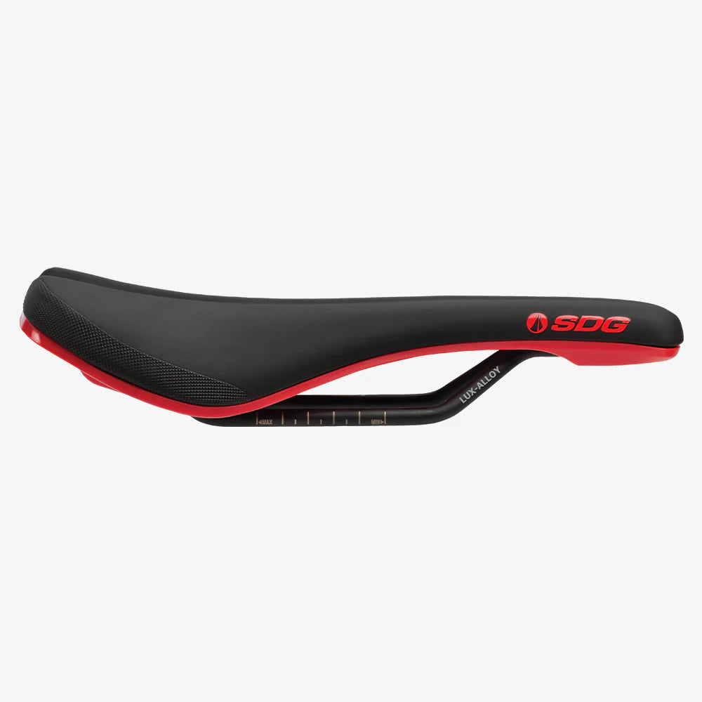 SDG BEL-AIR V3 Rails Lux Alloy σέλα μαύρο/κόκκινο