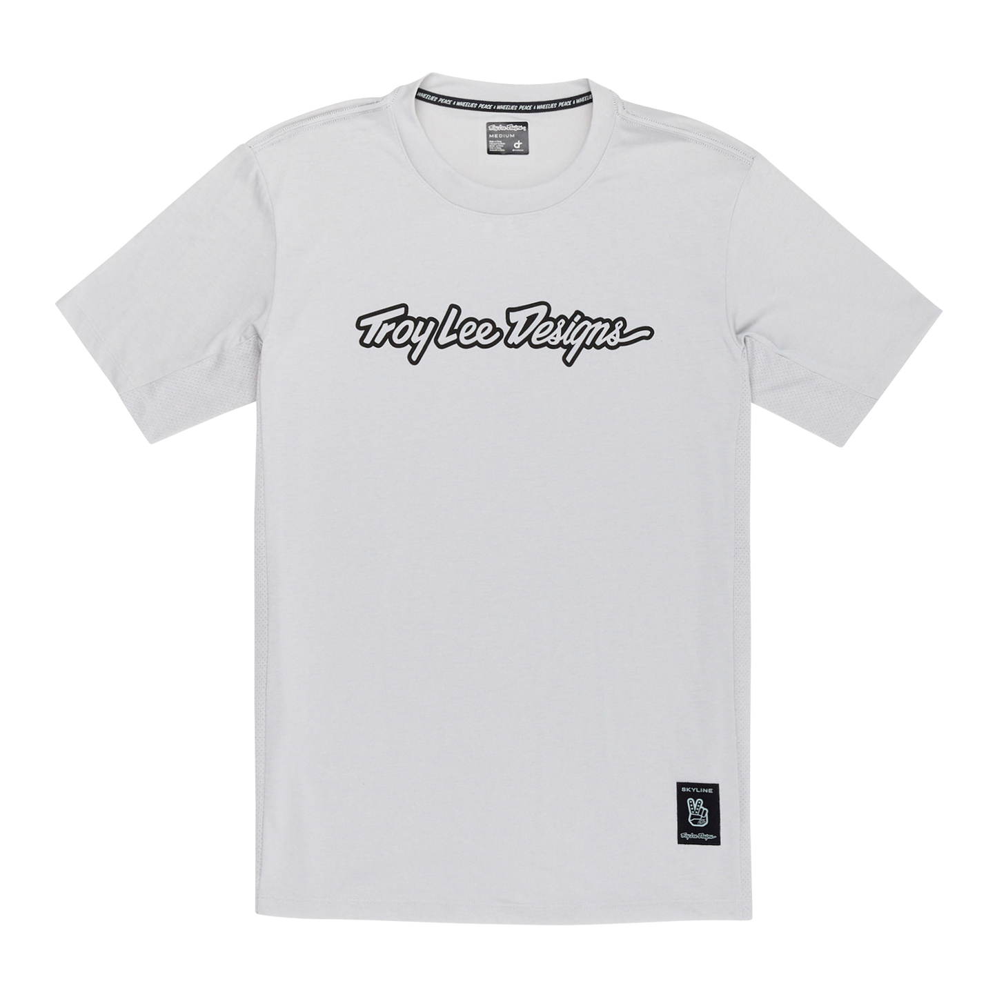 TROY LEE DESIGNS SKYLINE RIDE TEE SIGNATURE Jersey κοντομάνικο γκρι 2025