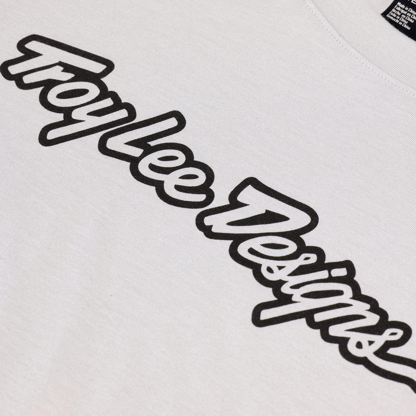 TROY LEE DESIGNS SKYLINE RIDE TEE SIGNATURE Jersey κοντομάνικο γκρι 2025