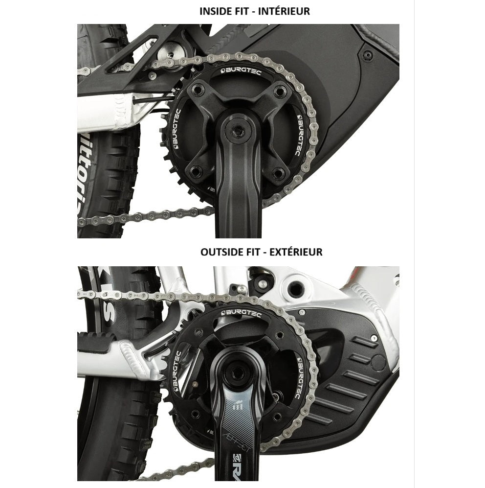 BURGTEC BCD E-BIKE THICK THIN Εξωτερική πλατφόρμα Mono