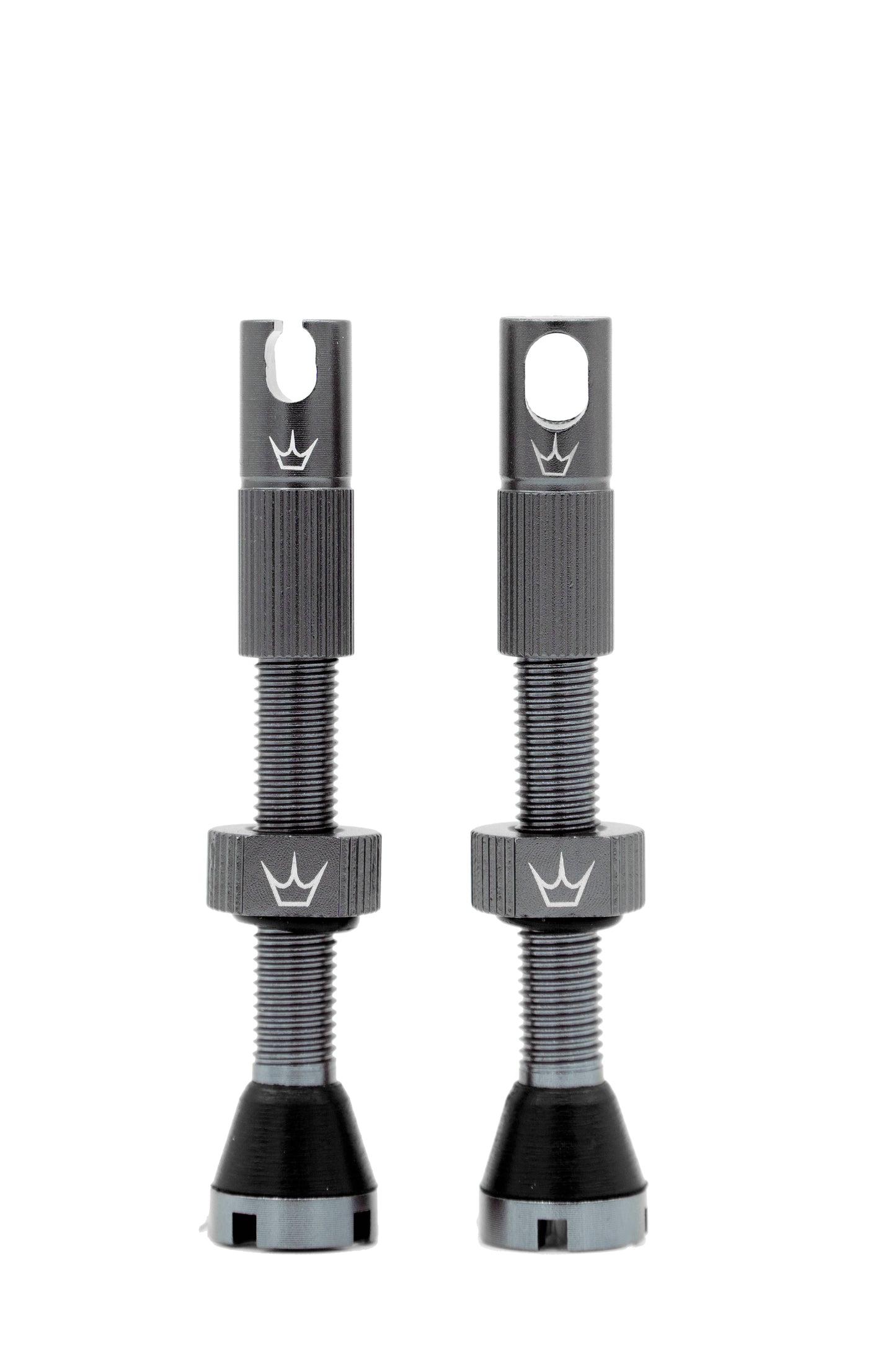 PEATY'S x Chris King MK2 Presta 42 mm Βαλβίδες χωρίς σωλήνες (x2) Γκρι
