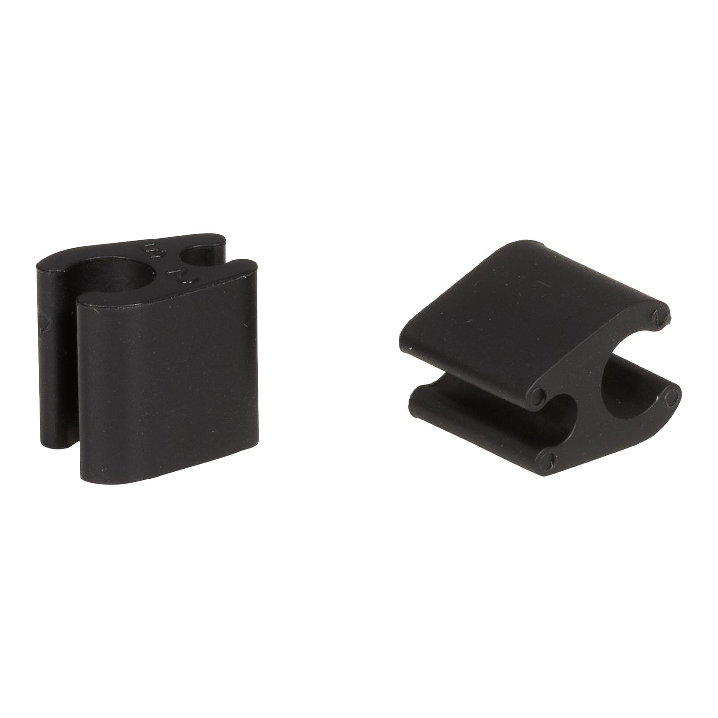 Σετ 10 συνδετήρων καλωδίων Duo Μαύρο ELVEDES 4.1mm/4.1mm Πλαστικό