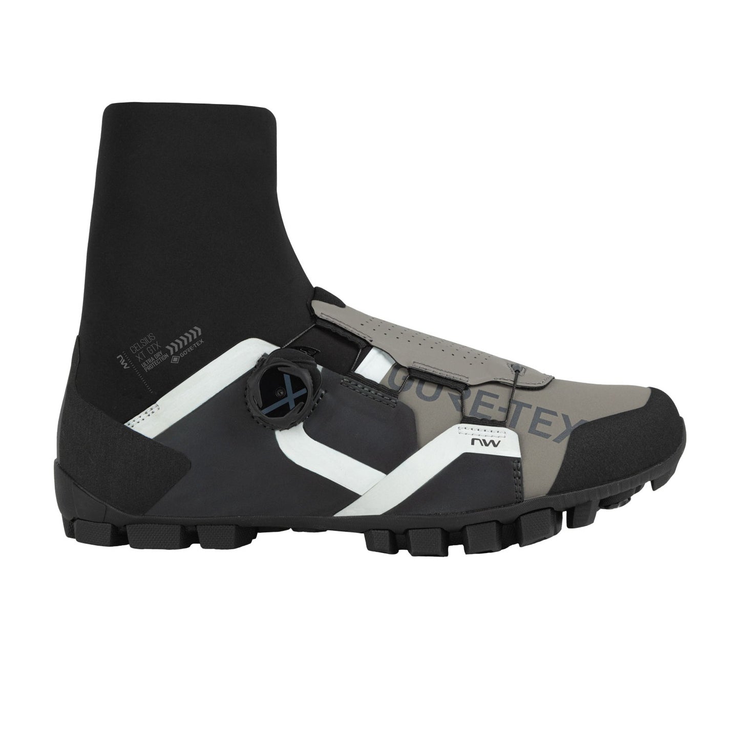 NORTHWAVE CELSIUS XT GTX WINTER MTB Παπούτσια Μαύρο/Γκρι