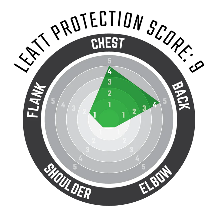 LEATT REAFLEX Γυναικεία Προστατευτική Σάρπα Μαύρο