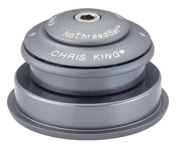 CHRIS KING INSET 2 Ημι-ενσωματωμένο ακουστικό 1"1/8-1.5" ZS44/ZS56 Ματ Γκρι