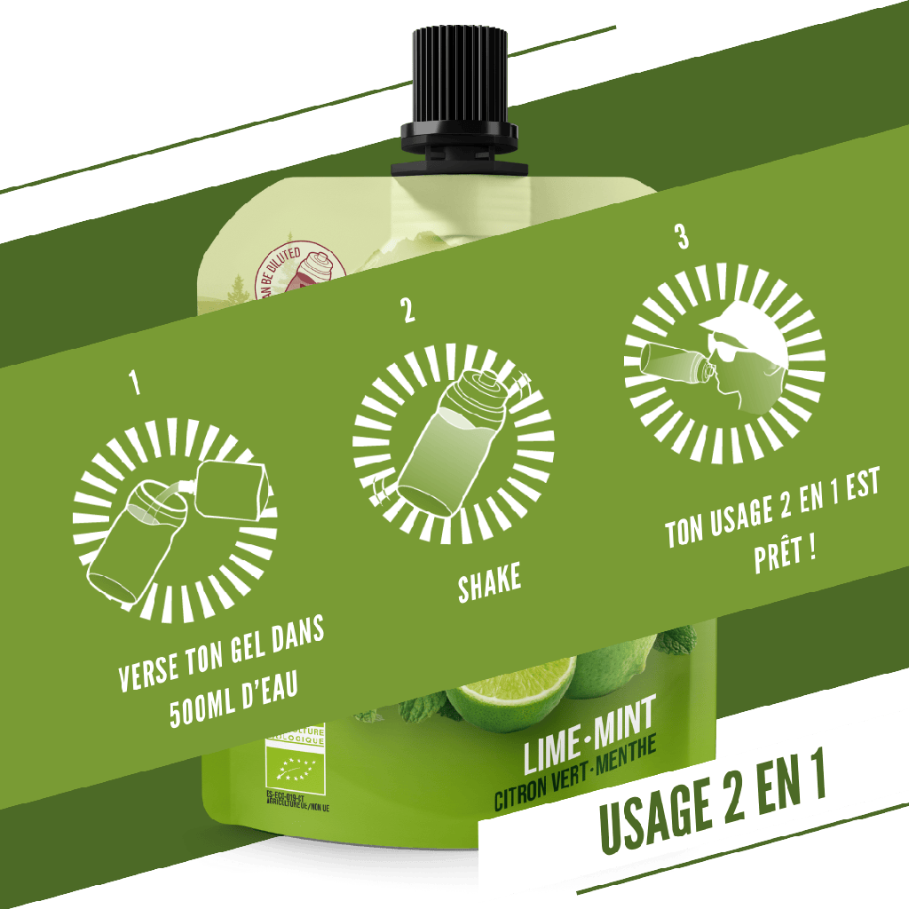 BAOUW Organic Lime/Mint Energising Gel (85g)
