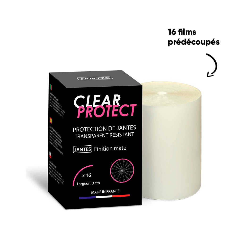CLEARPROTECT Mat αυτοκόλλητο προστατευτικό τροχών