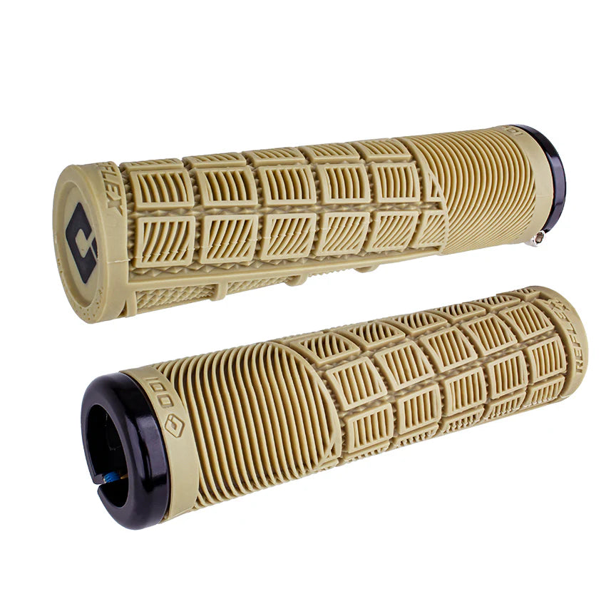 ODI REFLEX XL Lock-on Grips 135 mm Μπεζ