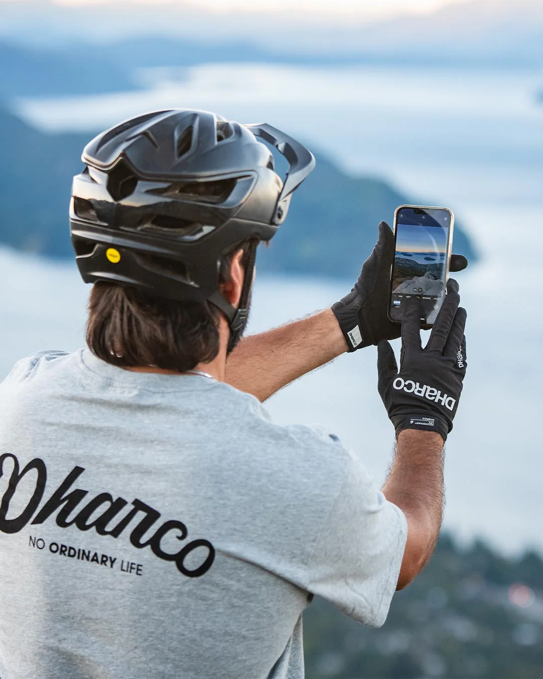 DHARCO RACE Γάντια Μαύρο