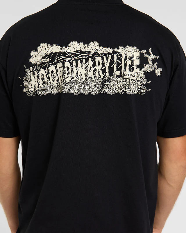 DAHRCO KENTARO Κοντομάνικο T-Shirt Μαύρο