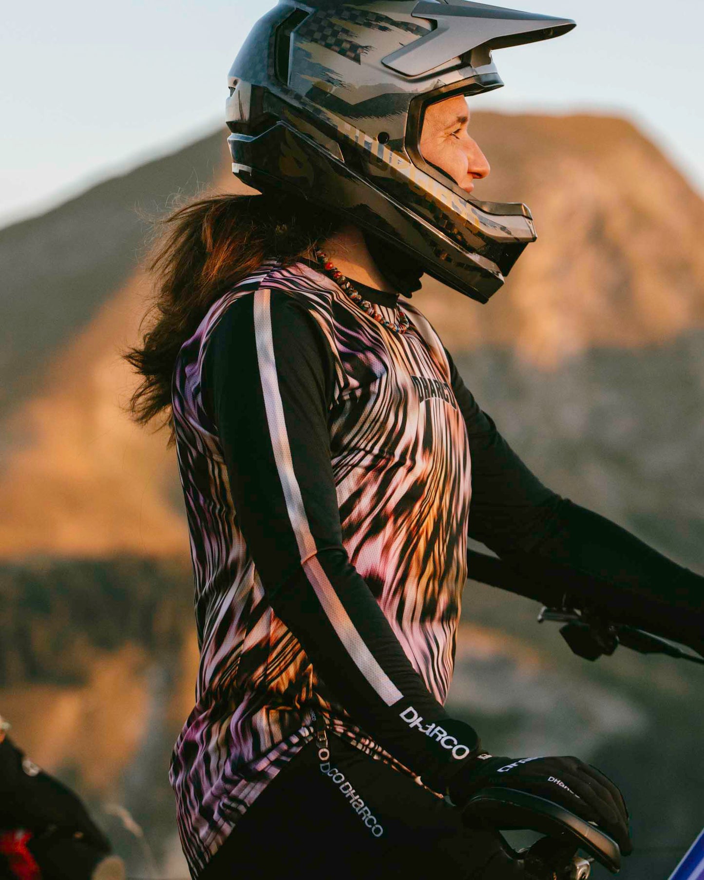 DHARCO RACE ACID SAFARI Long Sleeve Jersey Γυναικείο Multi