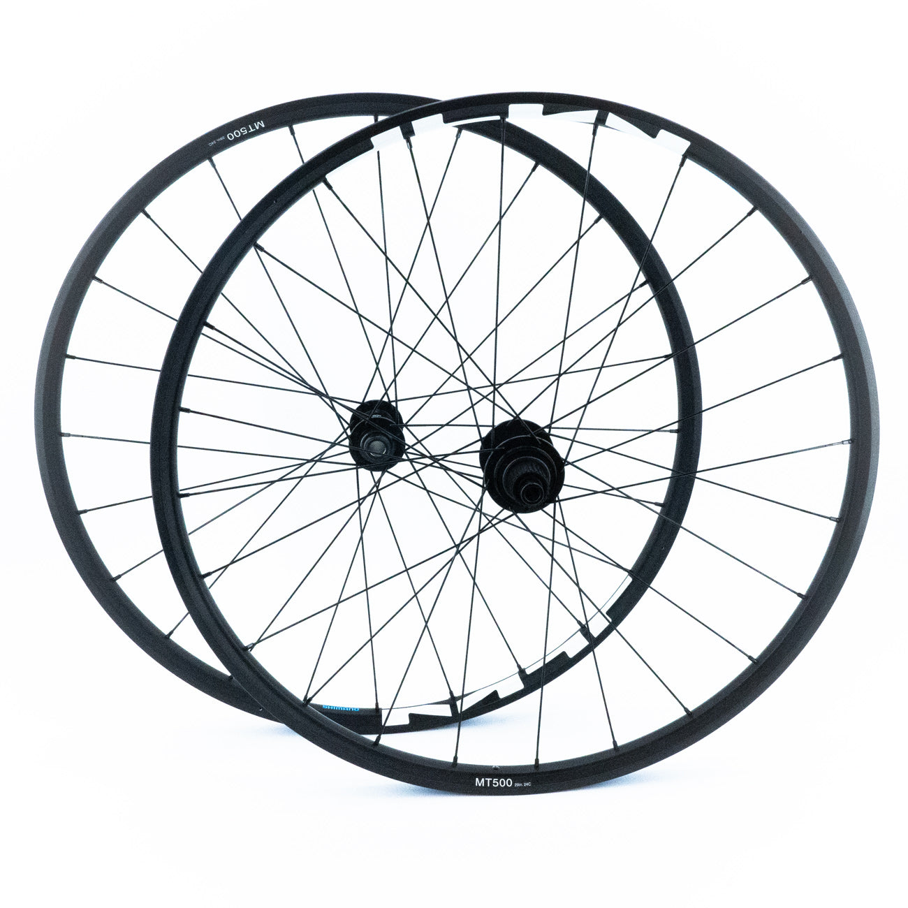 Ζεύγος τροχών SHIMANO WH-MT500 29'' με άξονα 15x110/12x148mm Boost