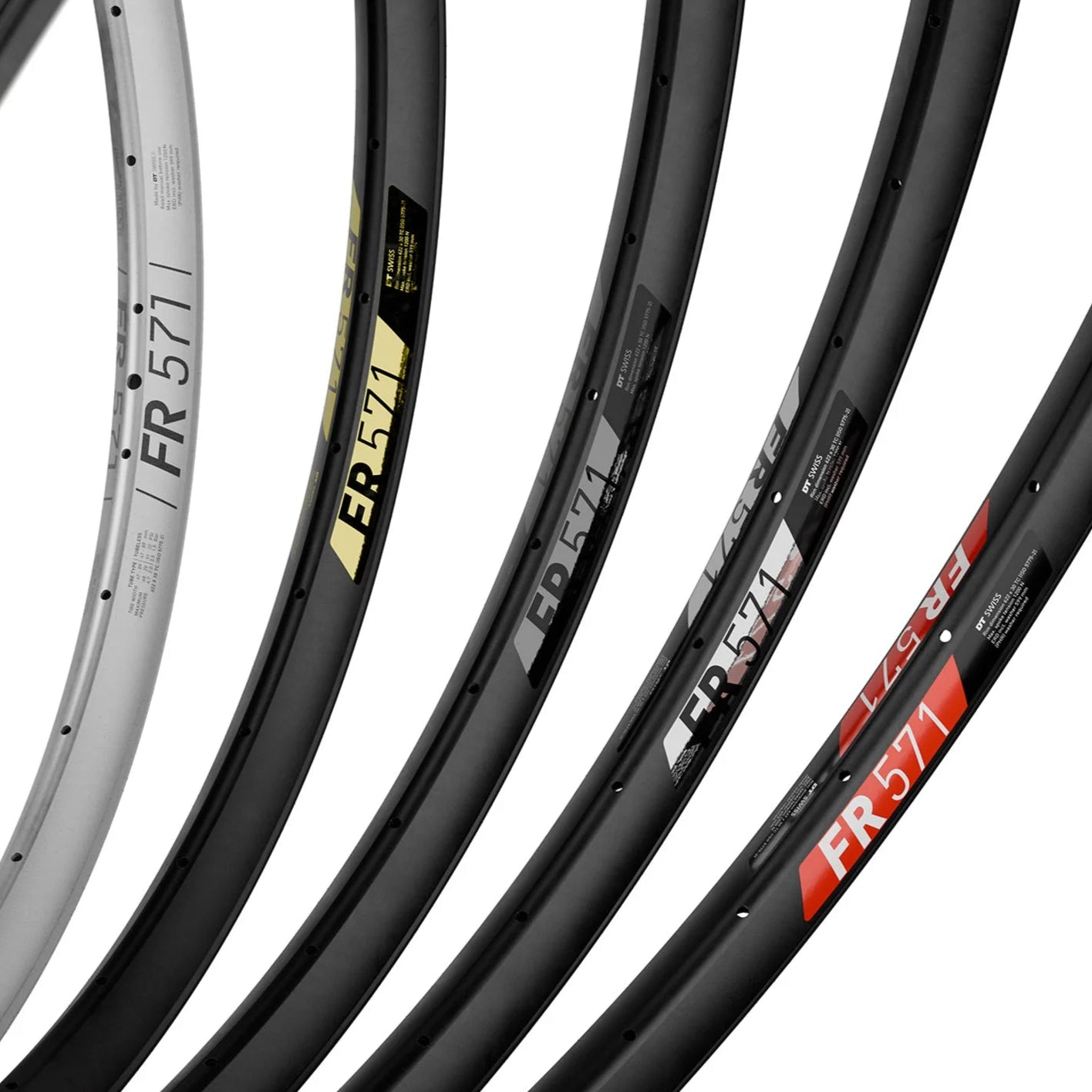 DT SWISS FR 571 27.5'' 30 mm Rim Black