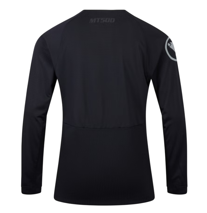 ENDURA MT500 BURNER Junior Long Sleeve Jersey Black