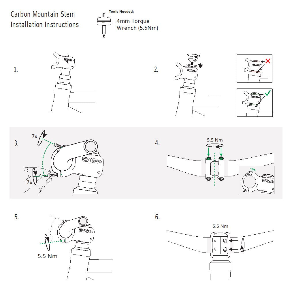 Στέλεχος ENVE M6 Carbon
