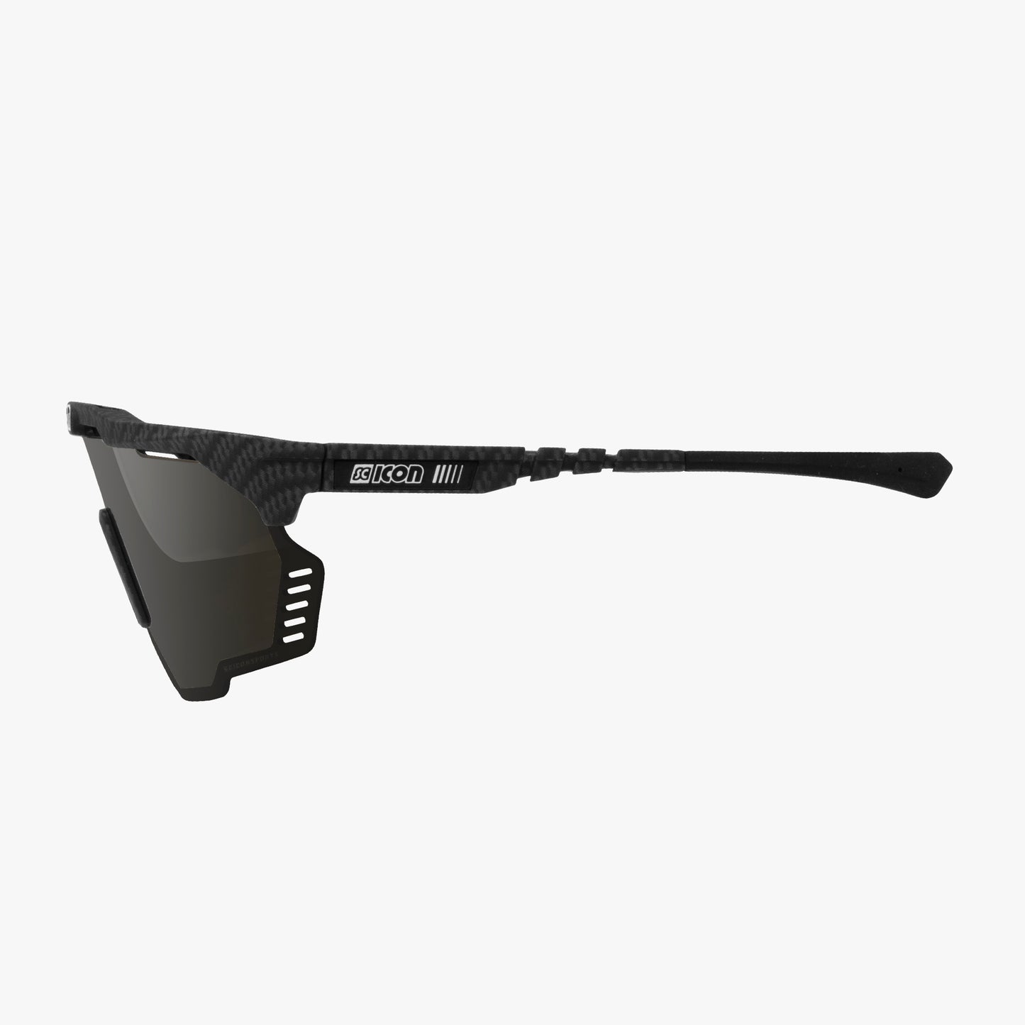 Γυαλιά ηλίου SCICON AEROSHADE KUNKEN Μαύρο Φωτοχρωμικό Ασημί
